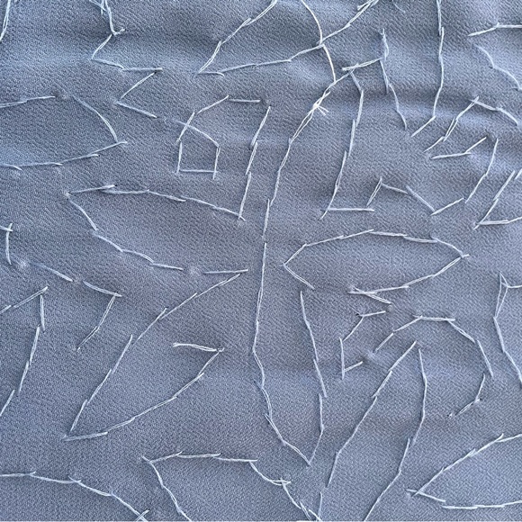 Sandra Angelozzi baby blue viscose blouse with bead detail XS - Picture 5 of 7